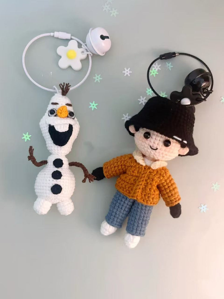 Keychain Crochet Doll